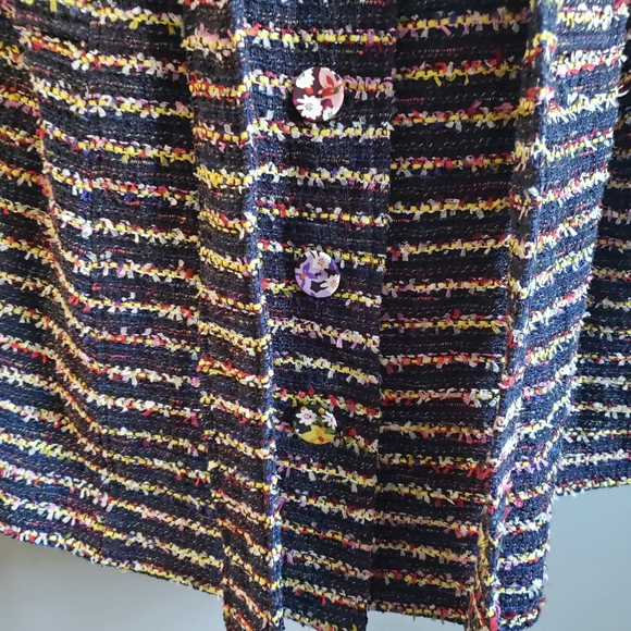 Cabi Headline Topper Tweed Coat size 8 Style# 5660 - Picture 8 of 14